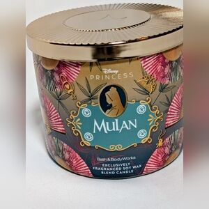 ✨ Bath & Body Works Disney Princess Mulan 3-Wick Candle | Collector Jar